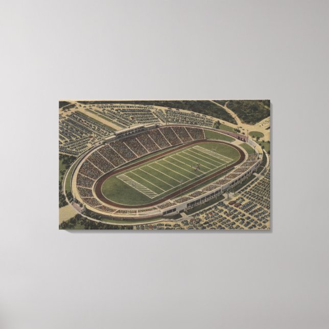 San Antonio, Texas - Alamo Stadium View Canvas Print (Front)