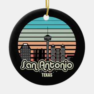 San Antonio,Texas Ceramic Ornament