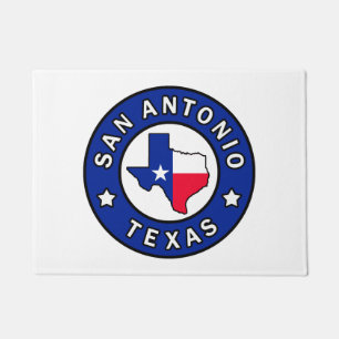 San Antonio Texas Doormat
