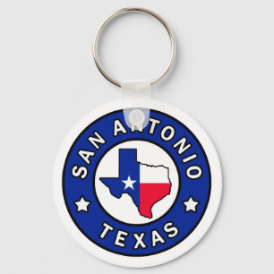 San Antonio Texas Keychain