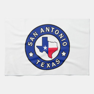 San Antonio Texas Kitchen Towel