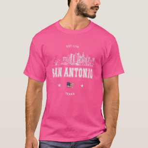 San Antonio Texas Skyline T-Shirt