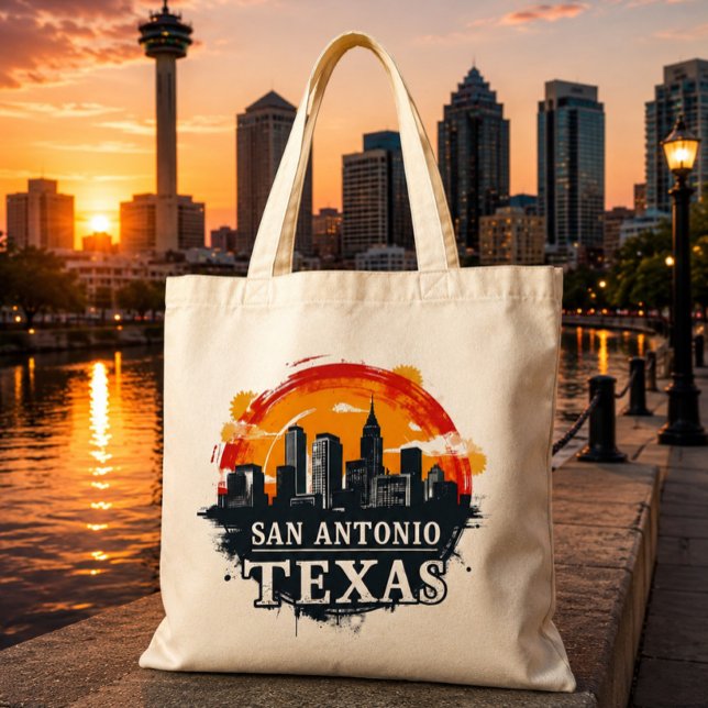 San Antonio Texas skyline Tote Bag (Creator Uploaded)