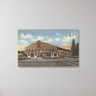 San Bernardino, CA - Home of the National Orange Canvas Print