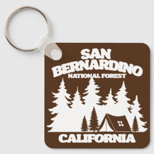 San Bernardino National Forest Keychain
