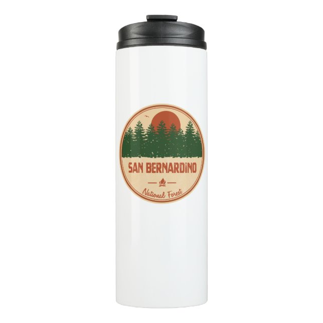 San Bernardino National Forest Thermal Tumbler (Front)