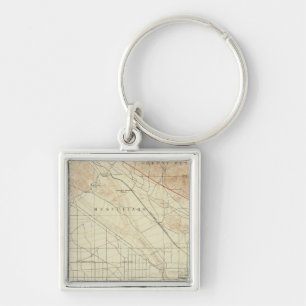 San Bernardino quadrangle showing San Andreas Rift Keychain