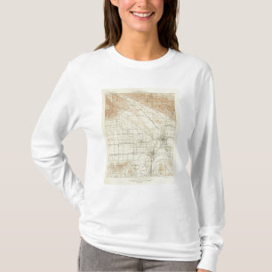 San Bernardino quadrangle showing San Andreas Rift T-Shirt