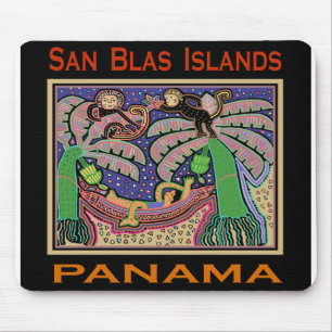San Blas Islands Panama Mola Mouse Pad
