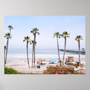 SAN CLEMENTE BEACH, CALIFORNIA, USA POSTER