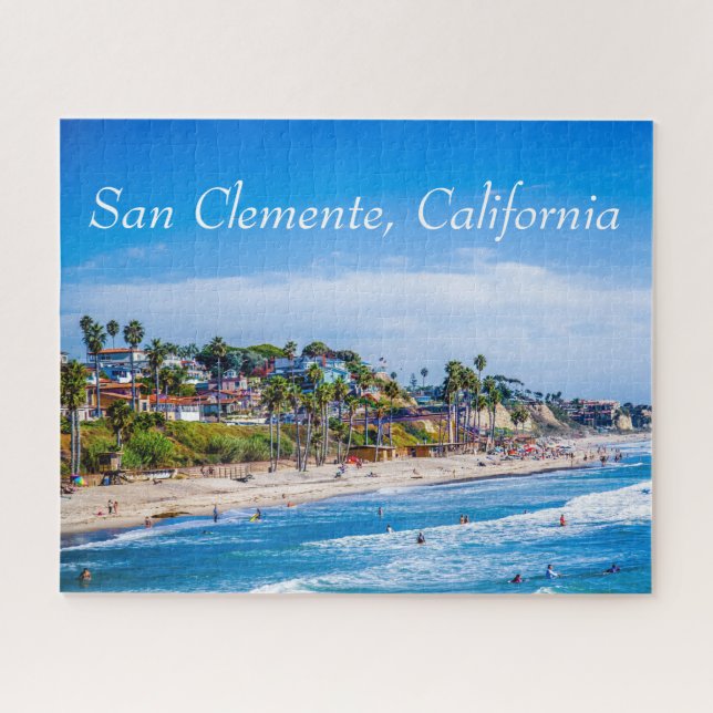San Clemente Beach Photo Jigsaw Puzzle (Horizontal)
