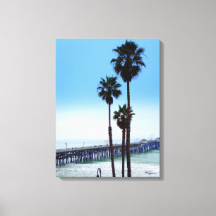 San Clemente Pier Canvas Print
