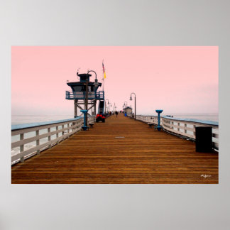 San Clemente Pier Poster