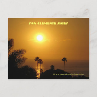 San Clemente Skies - Carte postale