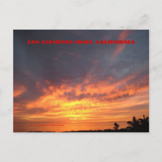 San Clemente Skies - Carte postale