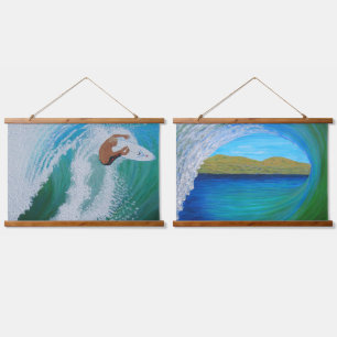 San clemente tunnel vision hanging tapestry