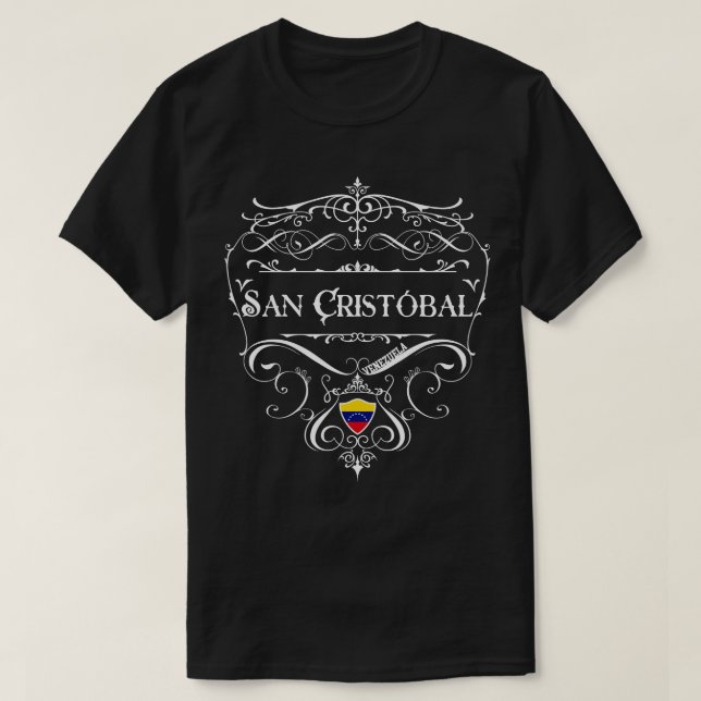 San Cristobal Vintage design 1 T-Shirt (Design Front)