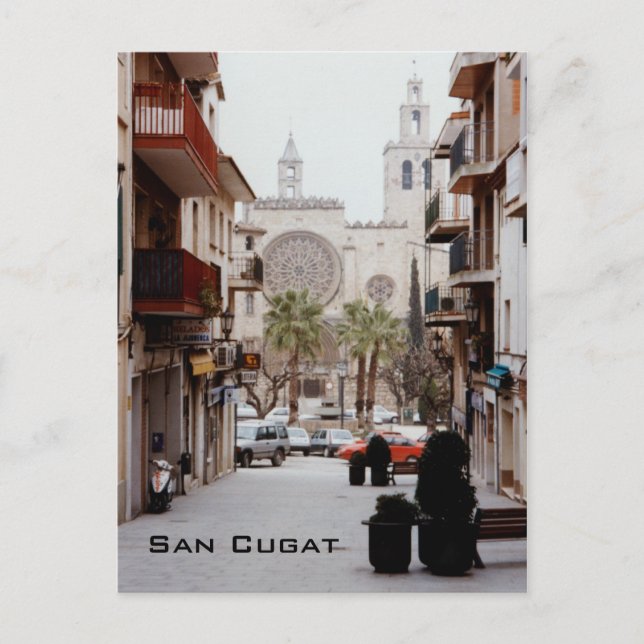San Cugat Postcard (Front)