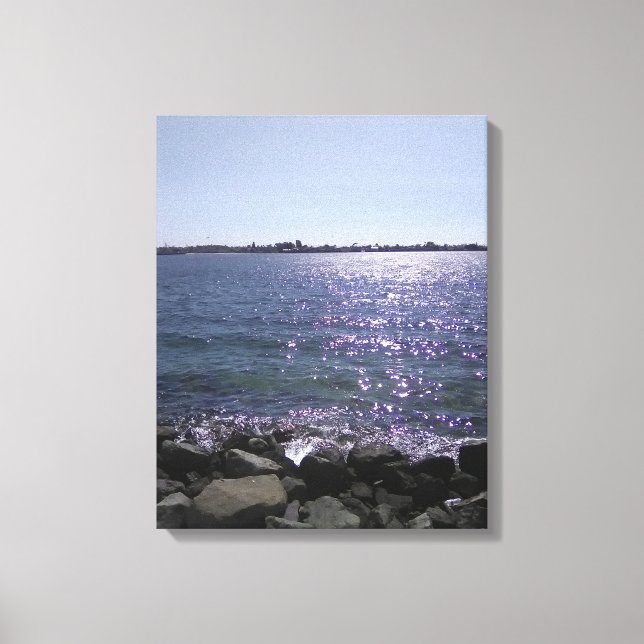 San Diego Bay Canvas Print (Front)