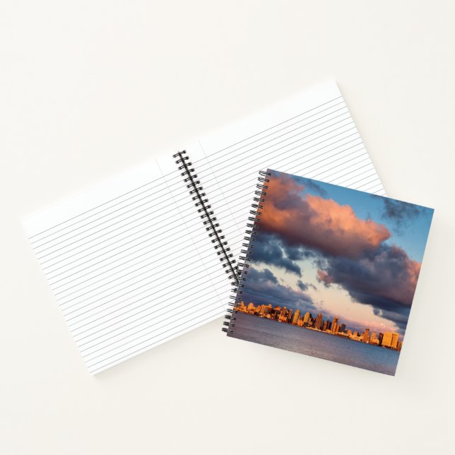 San Diego Bay City Skyline Notebook (Inside)