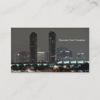San Diego Bay Convention Centre Business Card