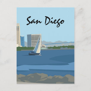 San Diego Bay Postcard