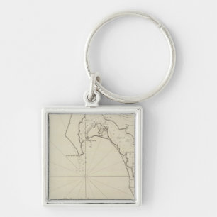 San Diego Bay Region  San Blas Region Mexico Keychain