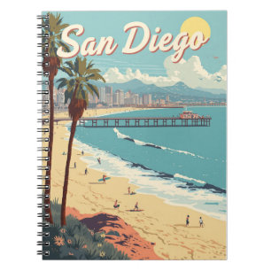 San Diego Beach Notebook