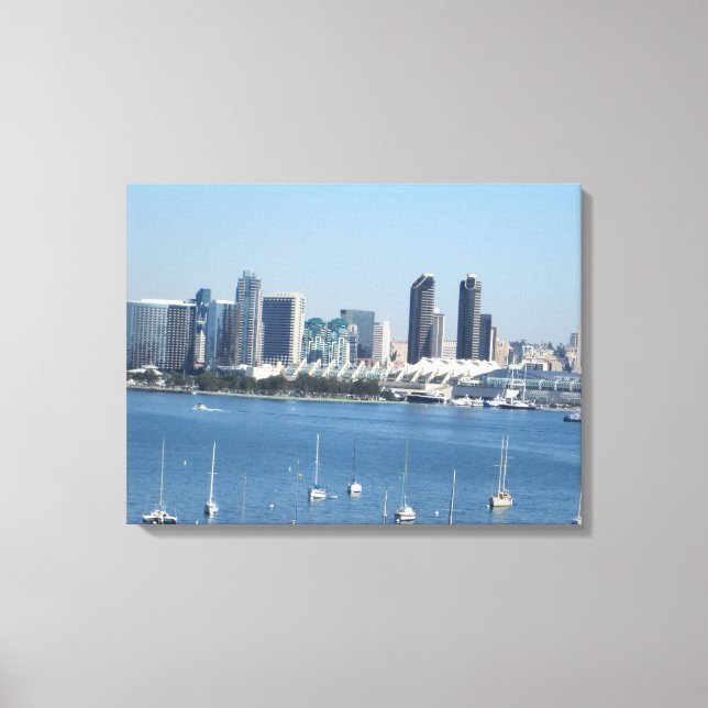 SAN DIEGO, CA #1 CANVAS PRINT (Front)