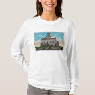 San Diego, CA - Old Spanish Lighthouse at T-Shirt