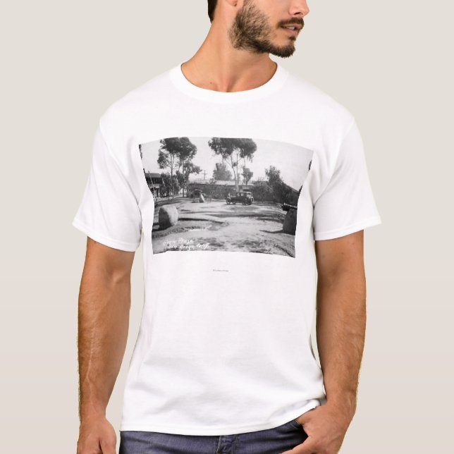 San Diego, CA Old Town Plaza View Photograph T-Shirt (Front)