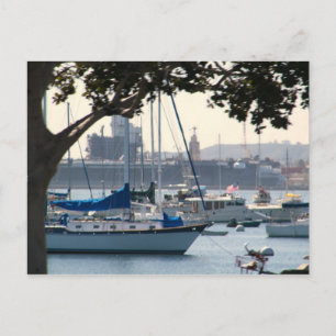 "SAN DIEGO, CA" POSTCARD