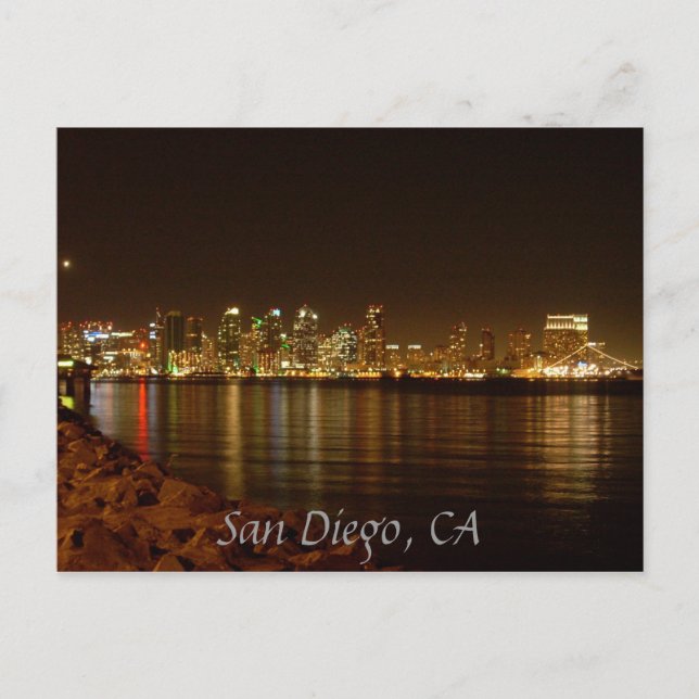 San Diego, CA Postcard (Front)
