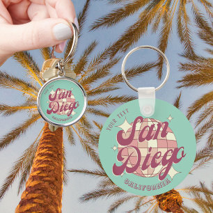 San Diego California accessory gift  Keychain