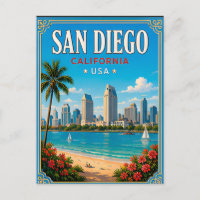 🌊 San Diego California Beach Vacation Memory