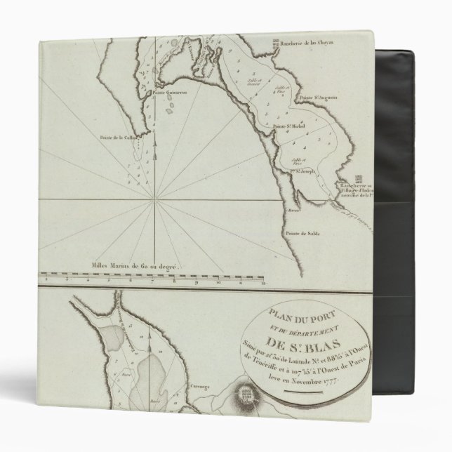 San Diego, California Binder (Front/Inside)