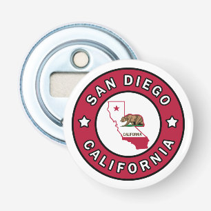 San Diego California Bottle Opener
