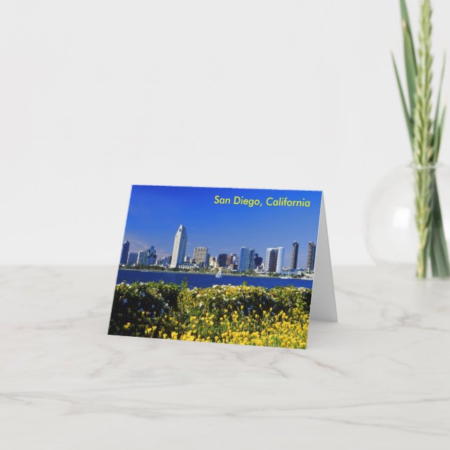 San Diego, California Card (Front)
