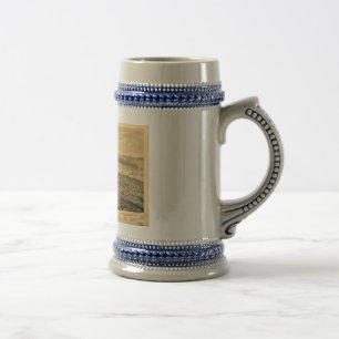 San Diego California in the 1876 Beer Stein