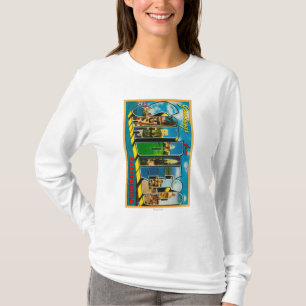 San Diego, California - Large Letter Scenes T-Shirt