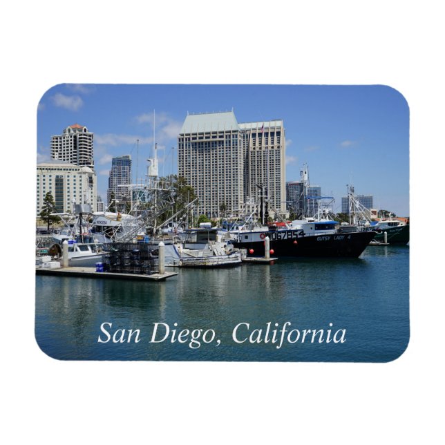 San Diego, California Magnet (Horizontal)