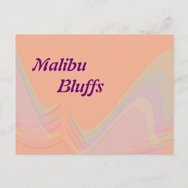 San Diego California Pastel Wings Postcard (Front)