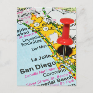 San Diego, California Postcard