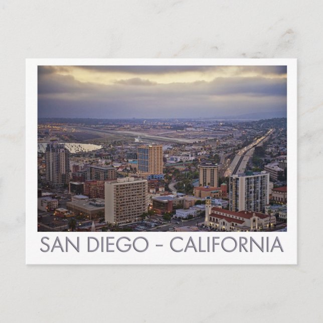 San Diego, California Postcard (Front)