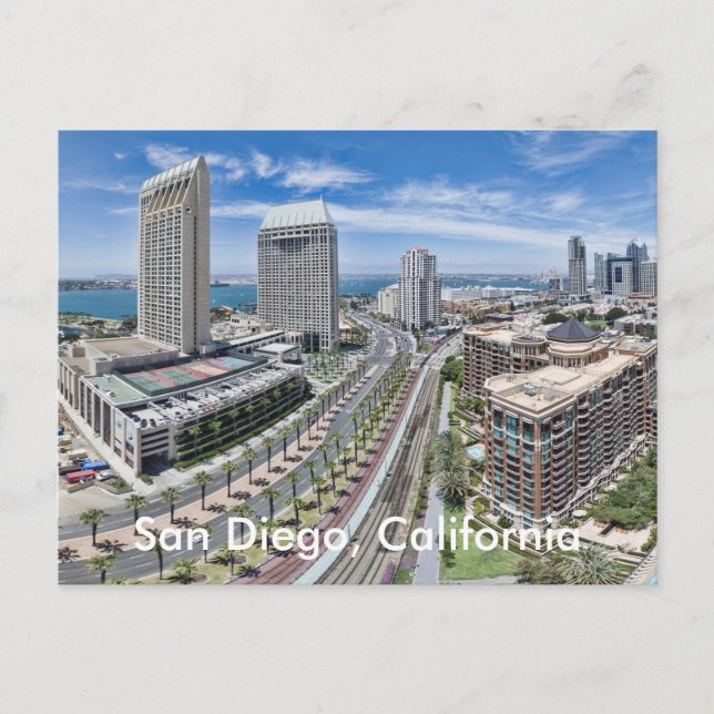 San Diego, California Postcard (Front)