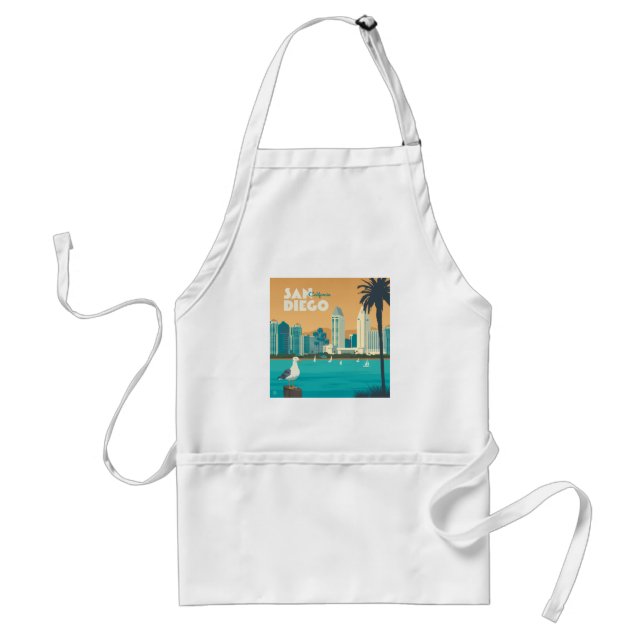 San Diego, California Standard Apron (Front)