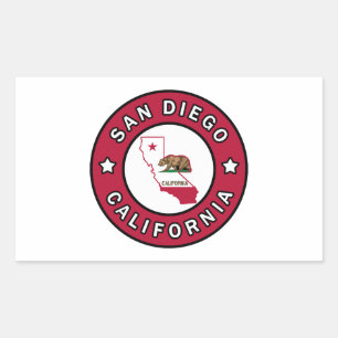 San Diego California Sticker