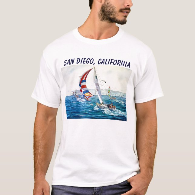 SAN DIEGO, CALIFORNIA T-Shirt (Front)