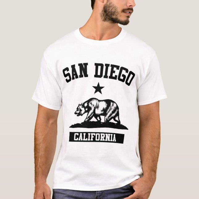 San Diego California T-Shirt (Front)