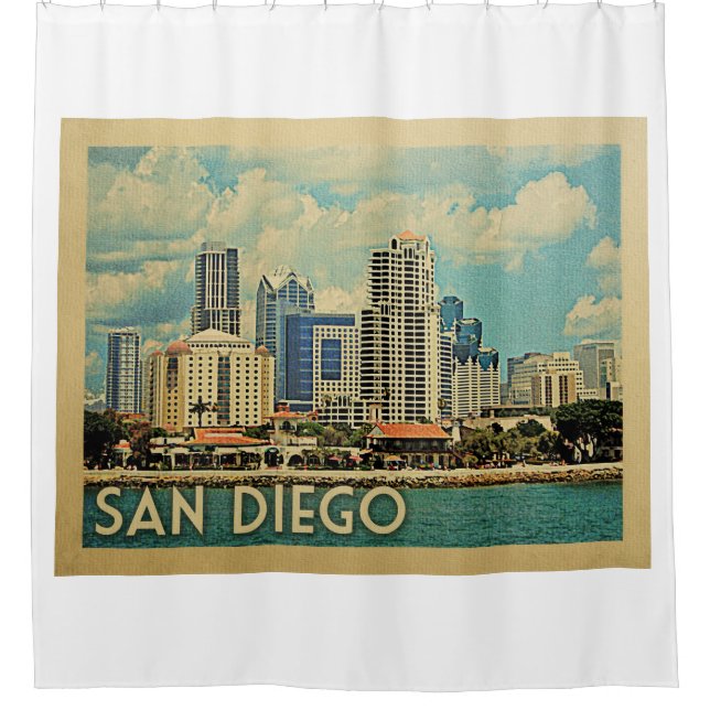 San Diego California Vintage Travel (Front)